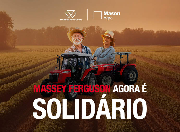 Novas máquinas e logotipo Massey Ferguson são lançados